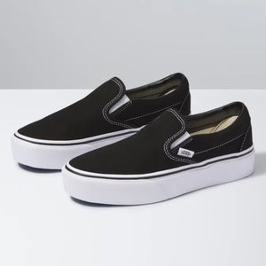 *SOLD* Vans Slip-On Platform Shoes